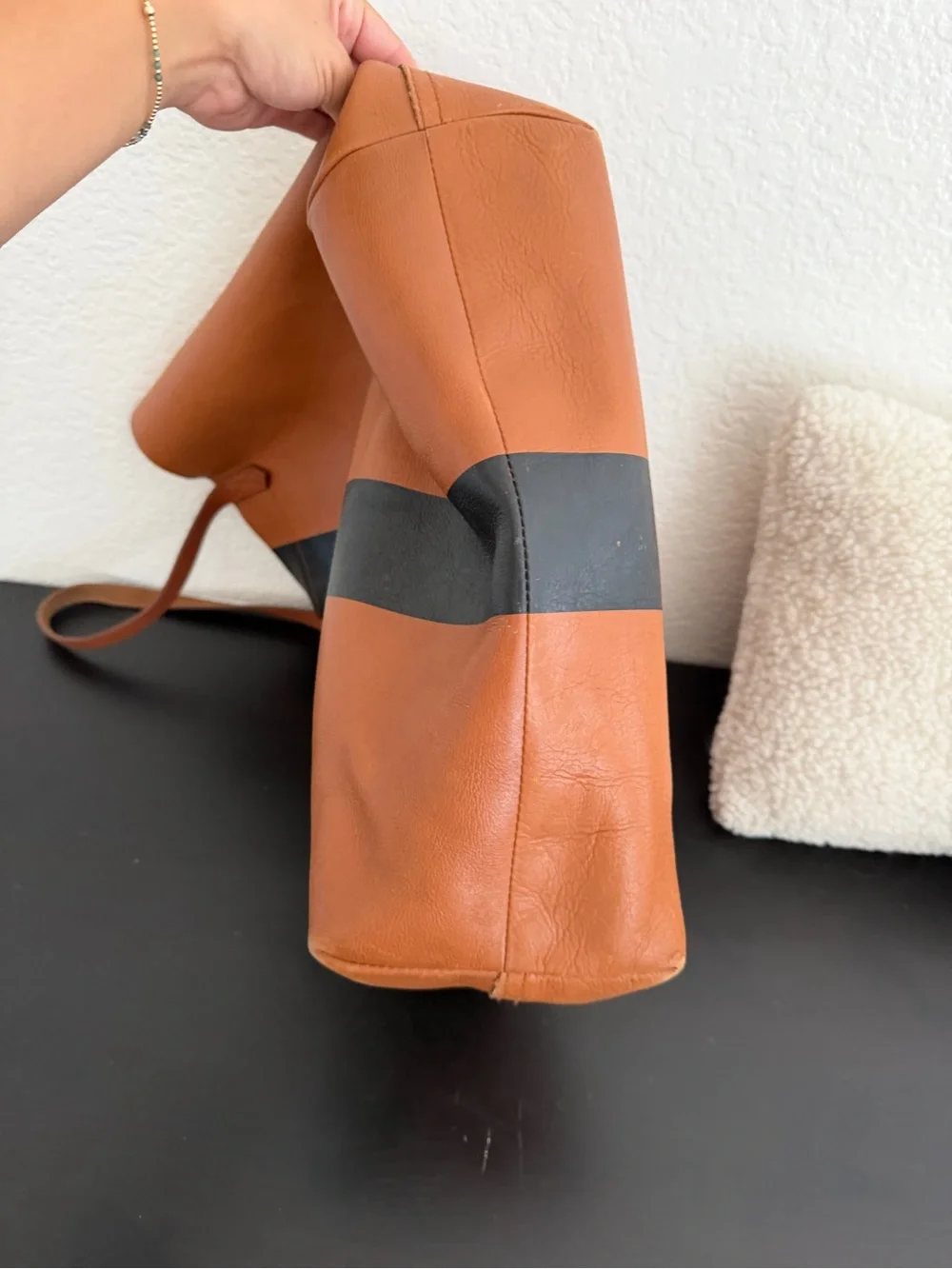 Madewell Brown Leather Tote - Picture 4 of 4